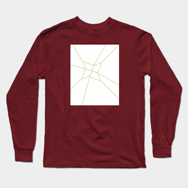 origami Long Sleeve T-Shirt by Qasim